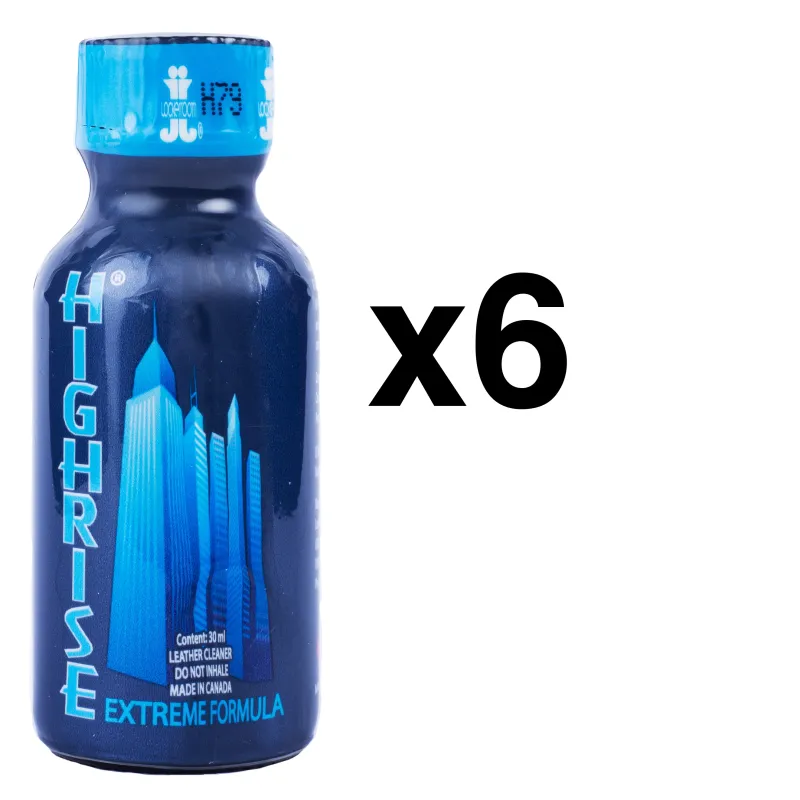 Locker Room HIGHRISE Extreme 30ml x6